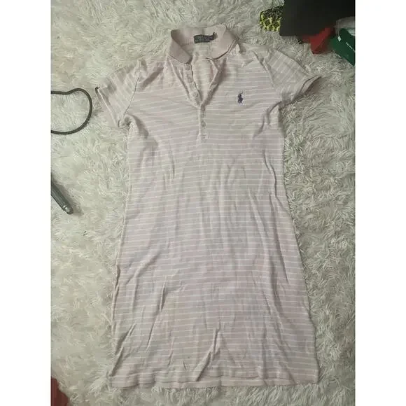 💕 pink Ralph Lauren polo dress - Picture 1 of 4
